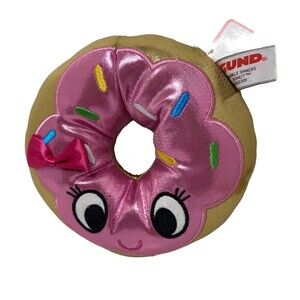 Gund Sparkle Snacks Donut 4056319  6.5 inches Round Plush